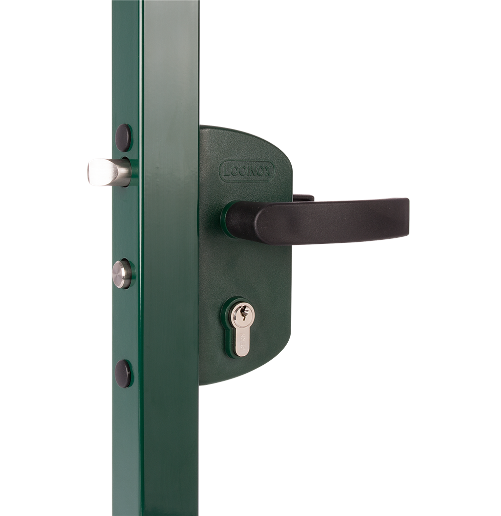 Surface mounted garden gate lock Surface mounted garden gate lock