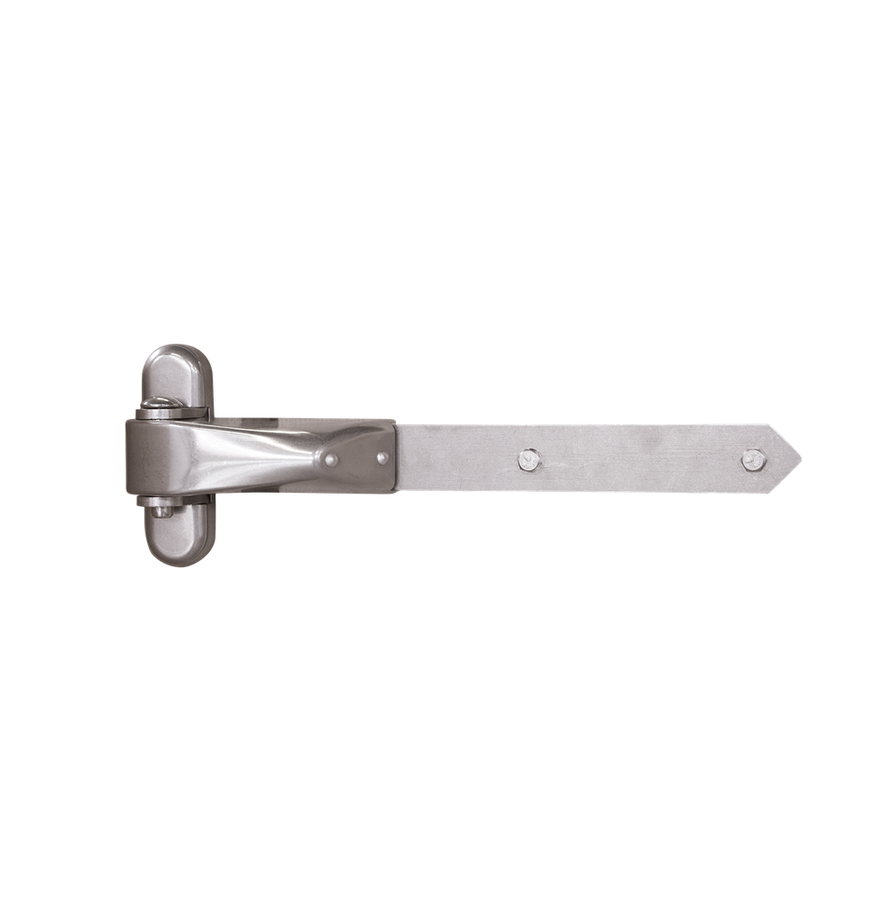 Vandal-proof 4D-hinge for wooden gates Vandal-proof 4D-hinge for wooden gates