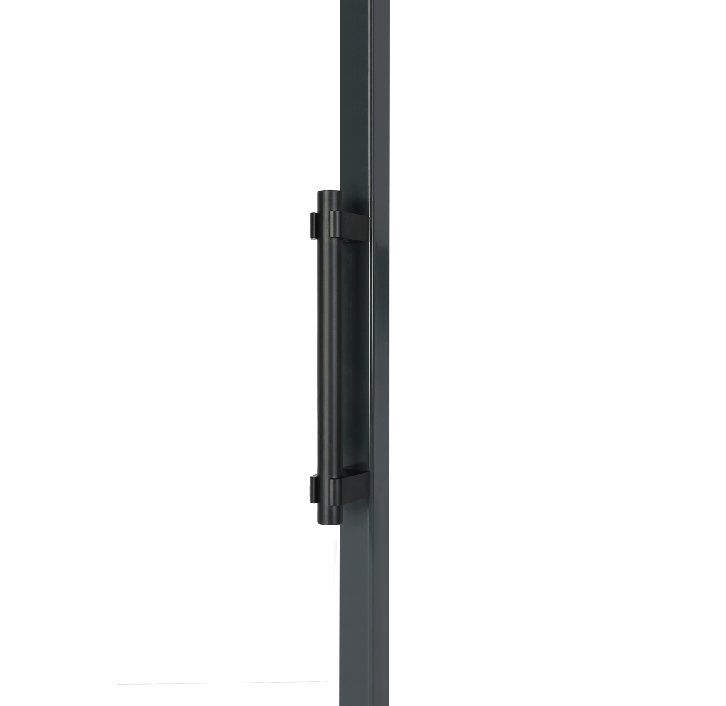 Fixed anodized aluminum handle Fixed anodized aluminum handle
