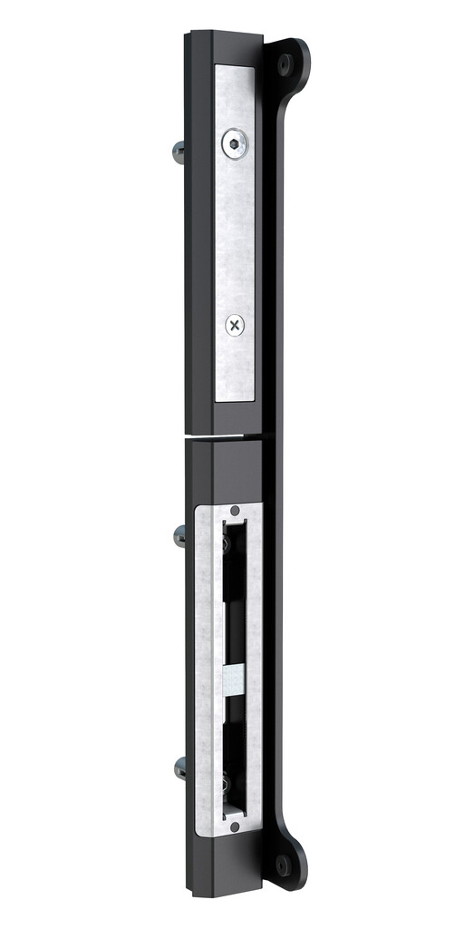 Surface mounted keep for insert locks with code lock