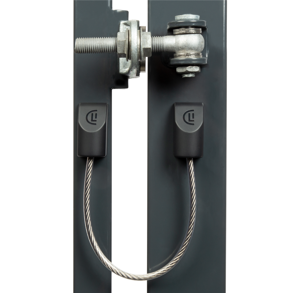 Stainless steel safety cable for gates up to 1,100 lbs Stainless steel safety cable for gates up to 1,100 lbs
