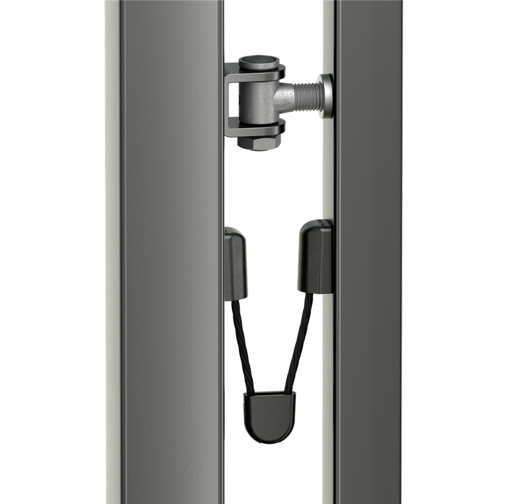 Stainless steel safety cable for gates up to 1,100 lbs Stainless steel safety cable for gates up to 1,100 lbs