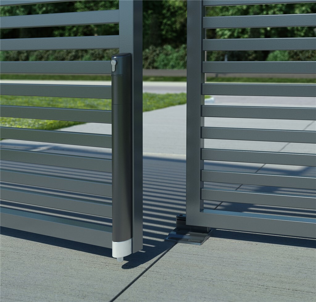 Bolt-on off-centered ground stop Bolt-on off-centered ground stop