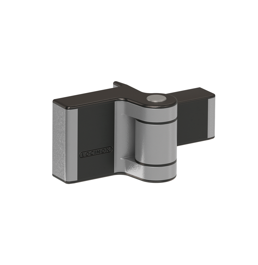Compact 2-way adjustable 180° surface mounted hinge Compact 2-way adjustable 180° surface mounted hinge