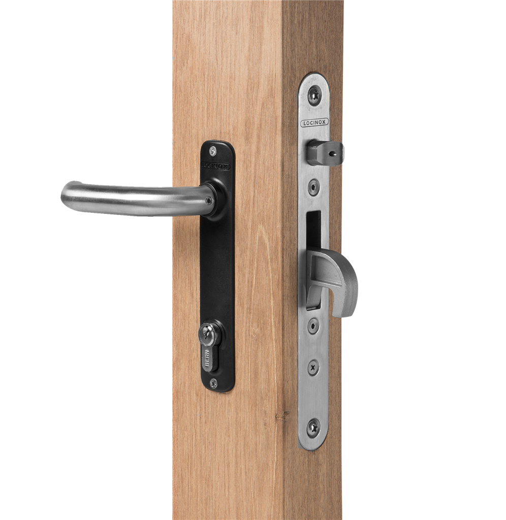 Mortise lock for wooden gates Mortise lock for wooden gates