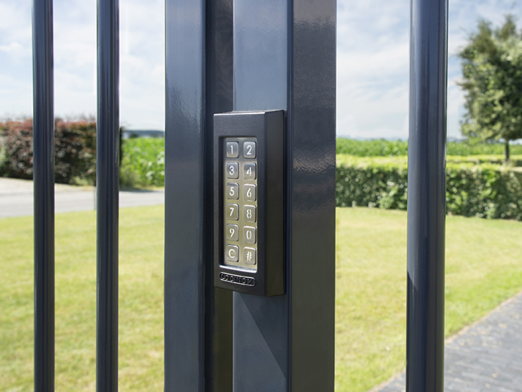 Weather resistant keypad with 2 integrated relays