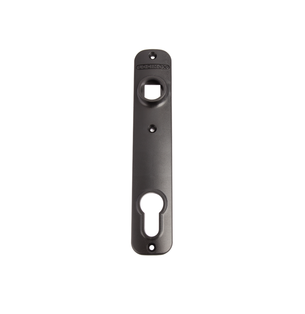 Cover shield for mortise locks