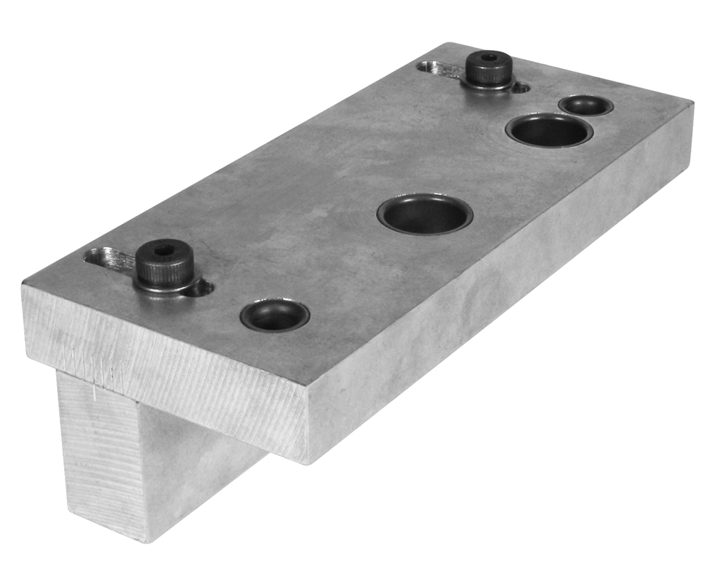 Drilling jig for swing gate locks