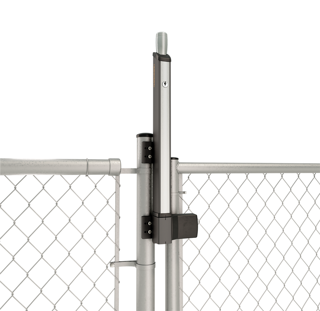 Sleek & sturdy child safe magnetic latch for pools & parks