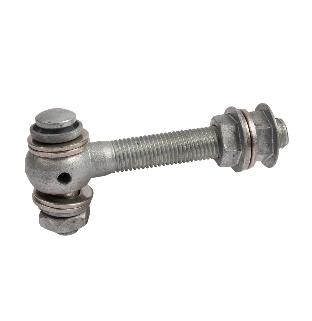 Hot-dip galvanized eyebolt set