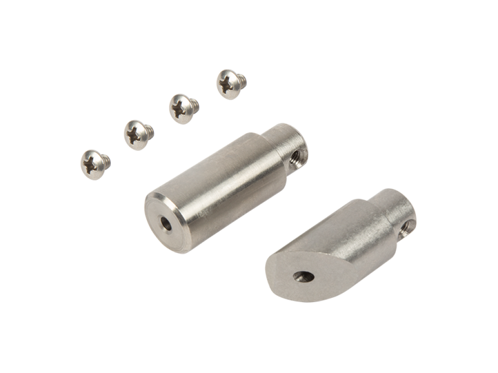 Latching tip and deadbolt set