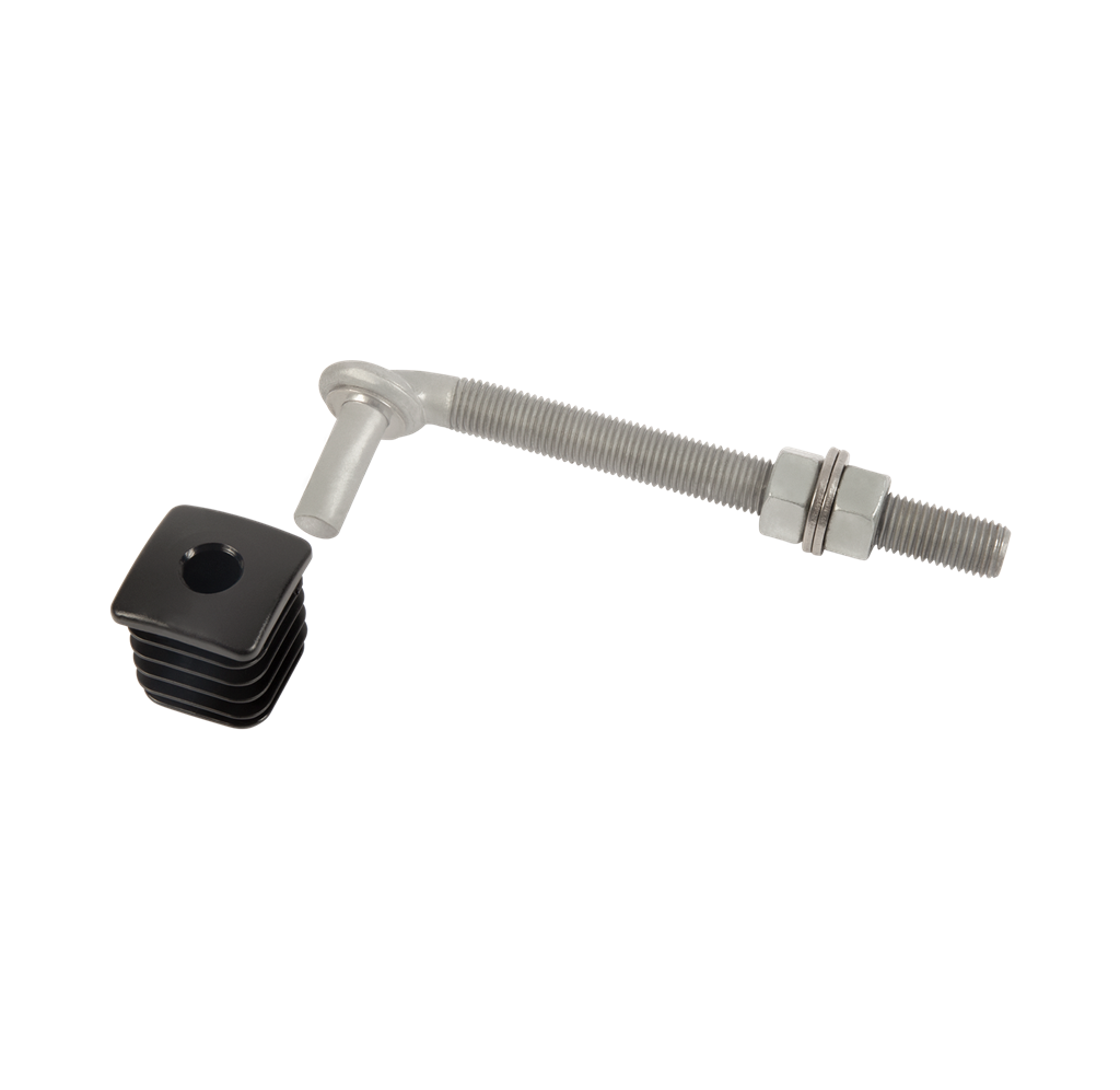 J-Bolt Stainless steel with polyamide plugs