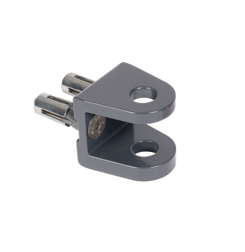 Bolt-on U-shaped earplate with Quick-Fix