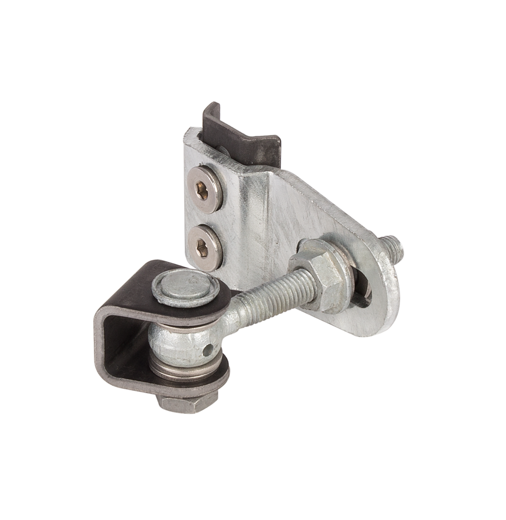 180° weld-on 4D adjustable hinge