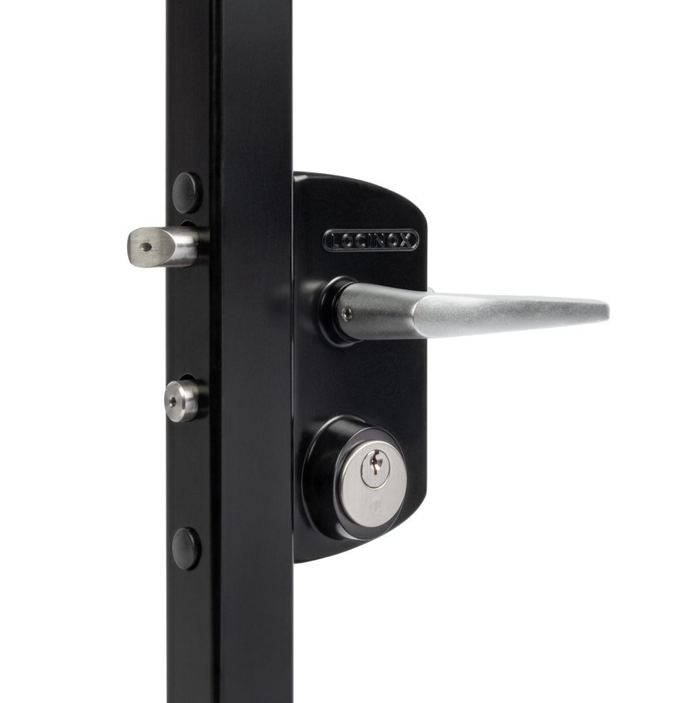 Surface mounted US Mortise cylinder gate lock (USA)