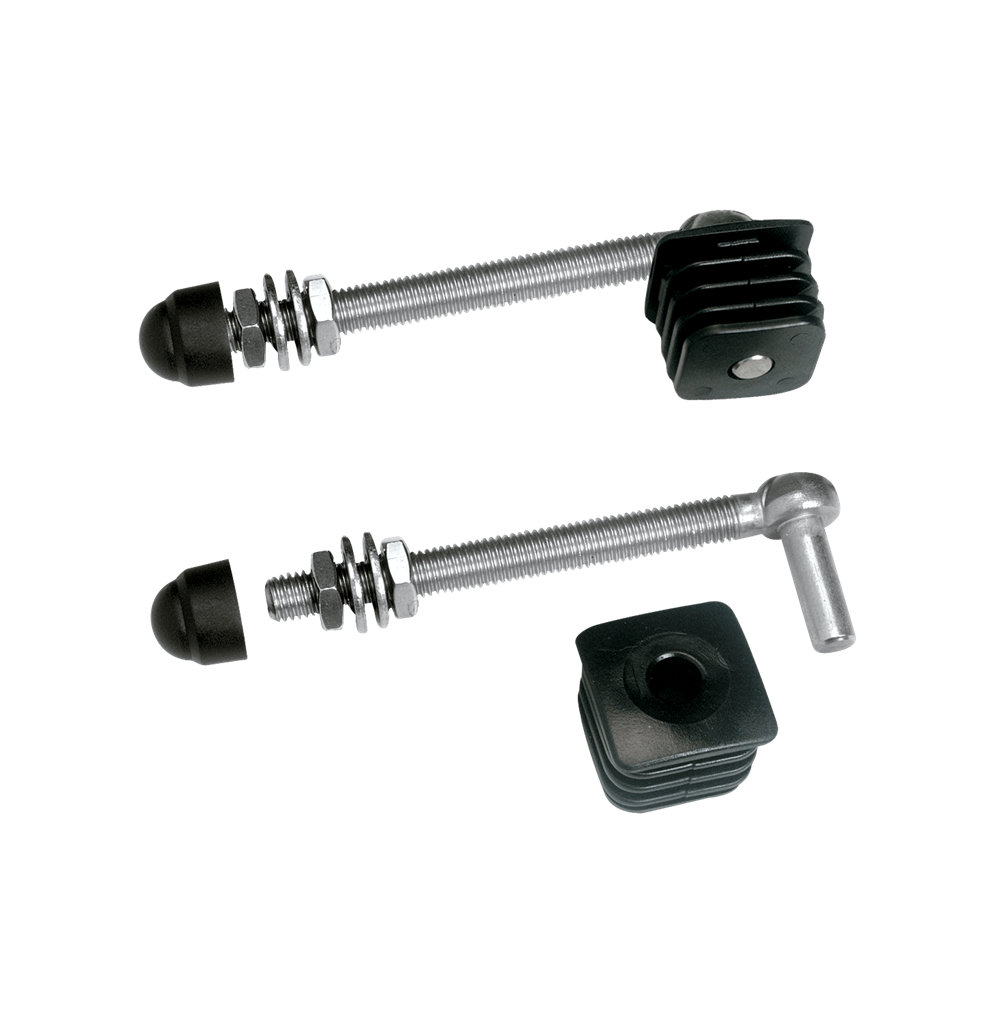 J-Bolt Stainless steel with polyamide plugs