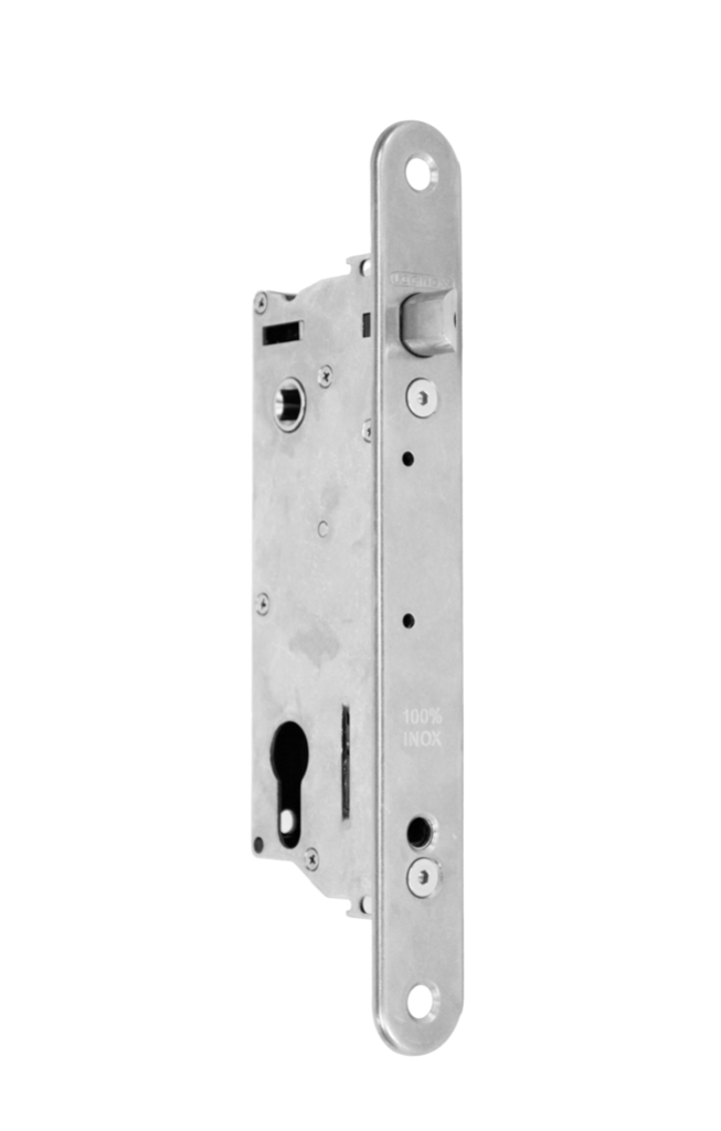 Multi-functional insert lock with 1-9/16" backset