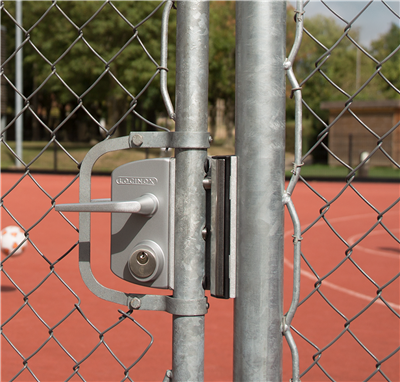 Surface mounted US Mortise cylinder gate lock (USA) Surface mounted US Mortise cylinder gate lock (USA)