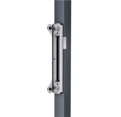 Stainless steel keeper for narrow gaps