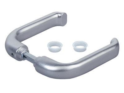Reinforced aluminum handle pair Reinforced aluminum handle pair