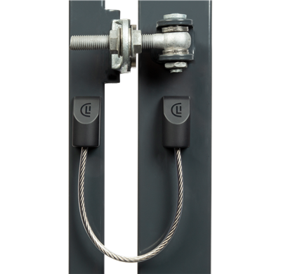 Stainless steel safety cable for gates up to 1,100 lbs Stainless steel safety cable for gates up to 1,100 lbs