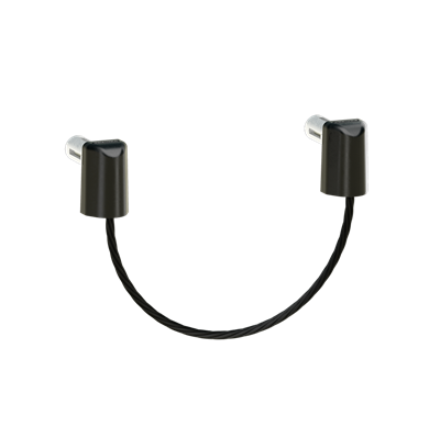Stainless steel safety cable for gates up to 1,100 lbs