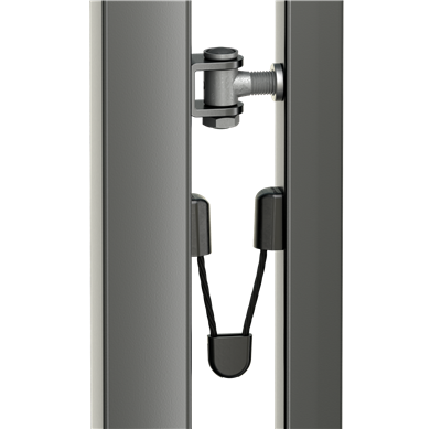 Stainless steel safety cable for gates up to 1,100 lbs Stainless steel safety cable for gates up to 1,100 lbs