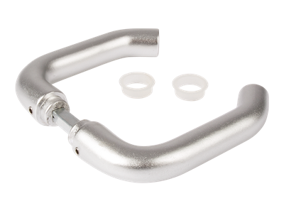 Anodized aluminum handle pair for insert locks Anodized aluminum handle pair for insert locks