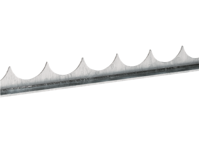 Security strip to screw on