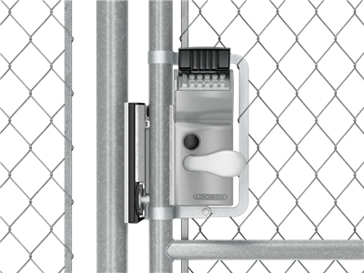 Chain link tension bar adapter Chain link tension bar adapter