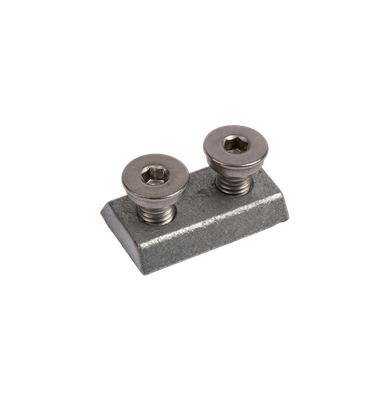 Claw nut and bolts for 4D hinges