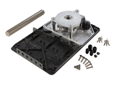 TURNITEC base mechanism for 4-arm turnstile (90°) TURNITEC base mechanism for 4-arm turnstile (90°)