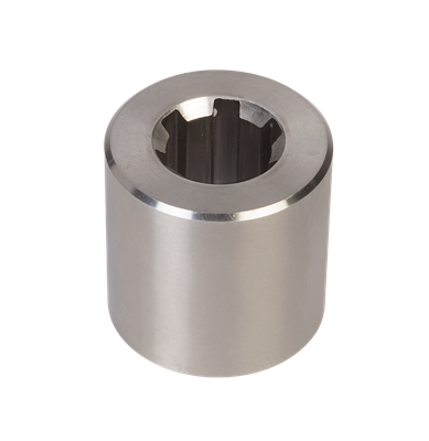 Hub for seamless connection with turnstile