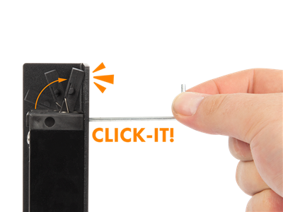 Built-in electric keep for Fortylock, Fiftylock and Sixtylock insert locks