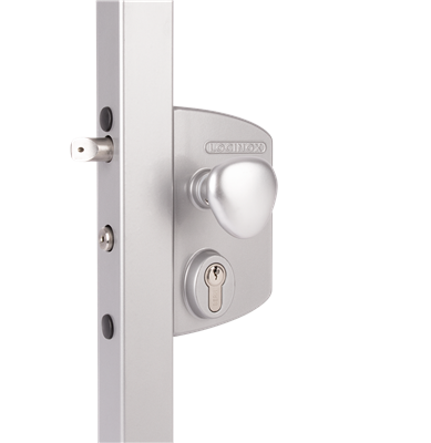 Surface mounted electric gate lock with Fail Open functionality
