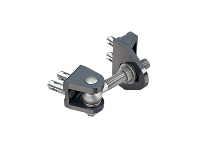 180° Bolt-on 4D adjustable hinge