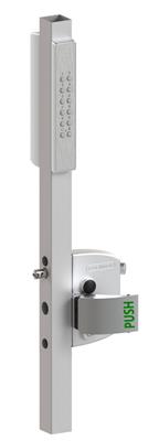 VOLTA - Surface mounted lock with external battery powered keypad