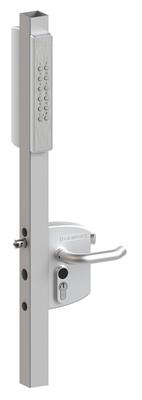 VOLTA - Surface mounted lock with external battery powered keypad