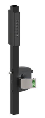 VOLTA - Surface mounted lock with external battery powered keypad