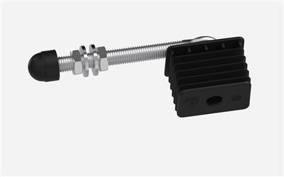 J-Bolt Stainless steel with polyamide plugs