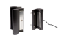 Surface mounted electromagnetic lock with integrated pull/push handles