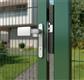 Aluminum anodized handle pair with free exit and blocking option Aluminum anodized handle pair with free exit and blocking option