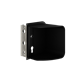 Security shroud for surface mounted locks with free exit configuration Security shroud for surface mounted locks with free exit configuration