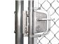 Chain link tension bar adapter