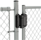 180° Spring hinge mounted with self-drilling screws  180° Spring hinge mounted with self-drilling screws