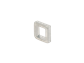 Square aluminum washer to block one or both sides of split shaft Square aluminum washer to block one or both sides of split shaft