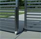 Bolt-on off-centered ground stop Bolt-on off-centered ground stop