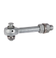 Hot-dip galvanized bearing eyebolt for 3D and 4D hinges  Hot-dip galvanized bearing eyebolt for 3D and 4D hinges