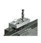 Drilling jig for swing gate locks Drilling jig for swing gate locks