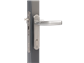 Mortise lock with 1-3/16" backset for profiles of 2" or more Mortise lock with 1-3/16" backset for profiles of 2" or more